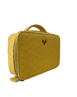 Yellow Ostrich Top Handle--Flash Sale