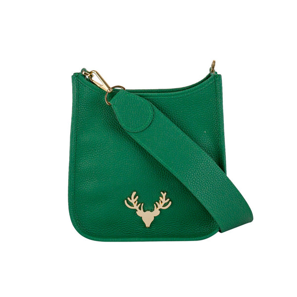 Kelly Green Leather Sayre Sling Mini--Preorder 4/30 Delivery