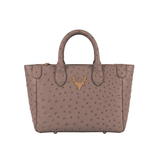 Ostrich Midi Mackie Tote--Special Order