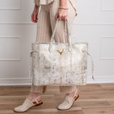 Python Liz Medium Tote--Special Order Colors