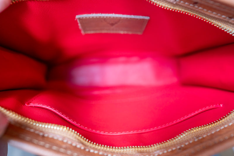 Carrie Convertible Clutch Ostrich--Special Order Colors