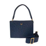 Carrie Convertible Clutch Ostrich--Special Order Colors