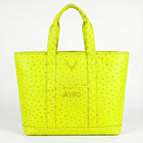 The Riomar Tote Large: Ostrich Embossed