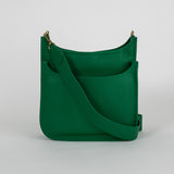 Kelly Green Leather Sayre Sling--Preorder 4/30 Delivery