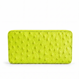 The Box Clutch: Ostrich Embossed