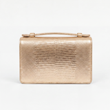 The Top Handle: Lizard Embossed