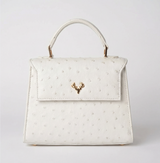Jessica Mini Ostrich Top Handle--In Stock Colors