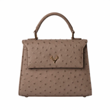 Jessica Mini Ostrich Top Handle--In Stock Colors