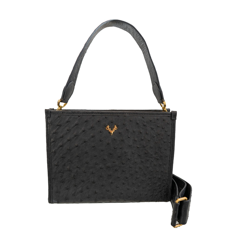 Carrie Convertible Clutch Ostrich--Special Order Colors
