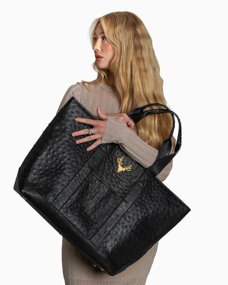 Riomar Tote Ostrich