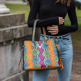 Python Liz Traveler Tote