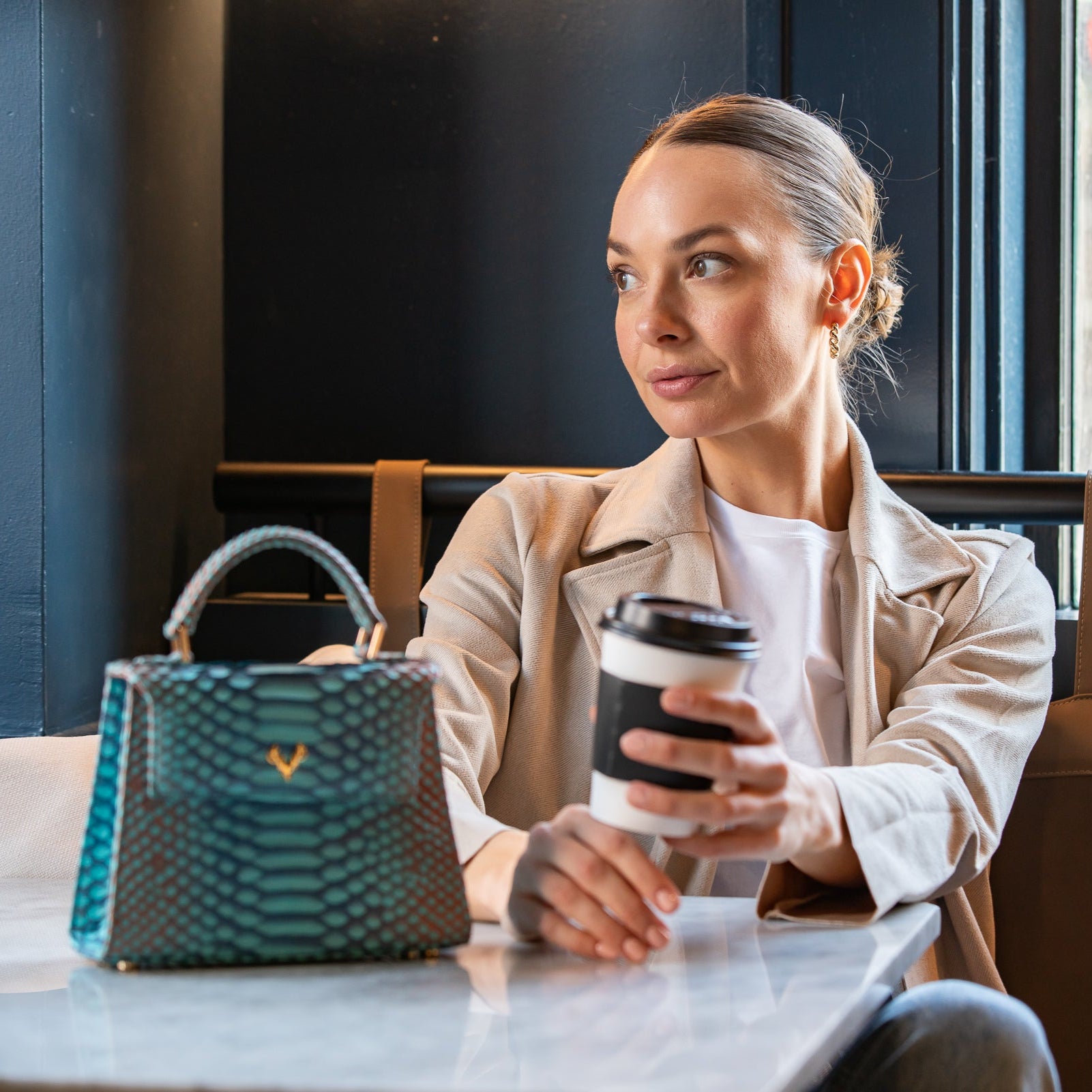 Jessica Mini Python Top Handle--Special Order Colors – Taxidermy