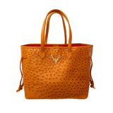 Medium Liz Tote Ostrich--Special Order Colors