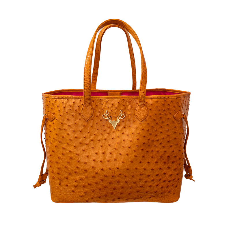 Medium Liz Tote Ostrich--Special Order Colors