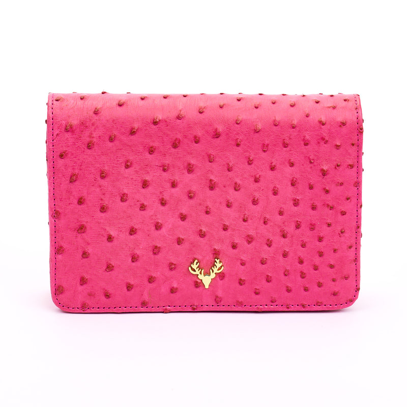 Ash Minibag Ostrich--New!