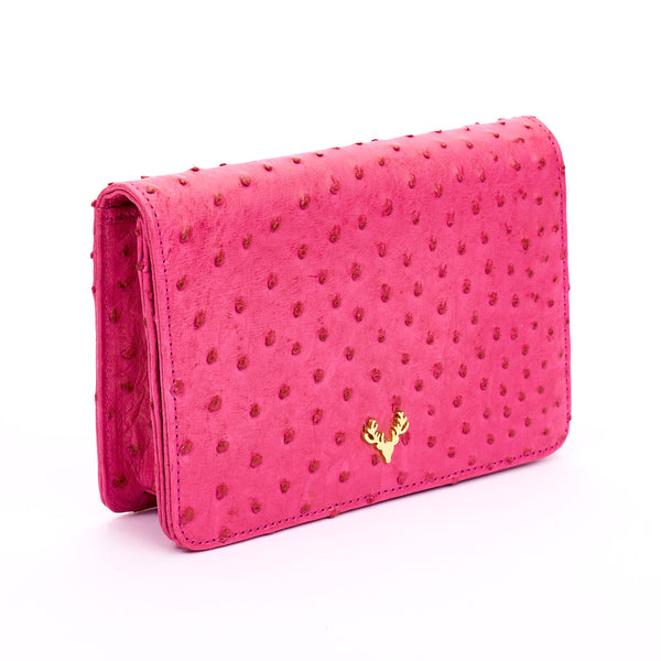 Ash Minibag Ostrich--New!