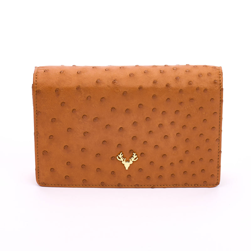 Ash Minibag Ostrich--New!