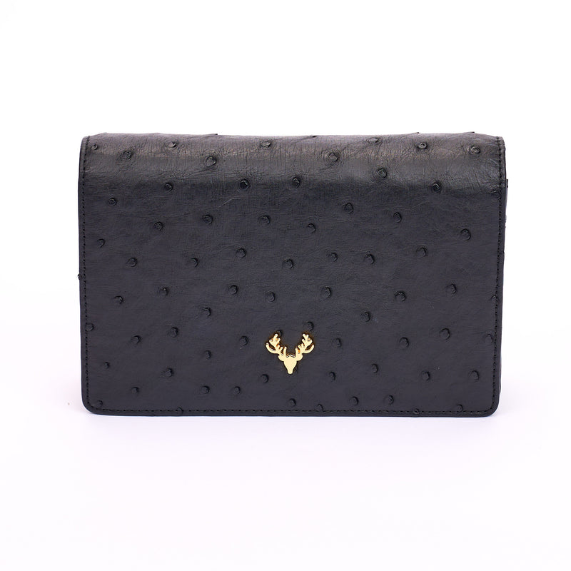 Ash Minibag Ostrich--New!