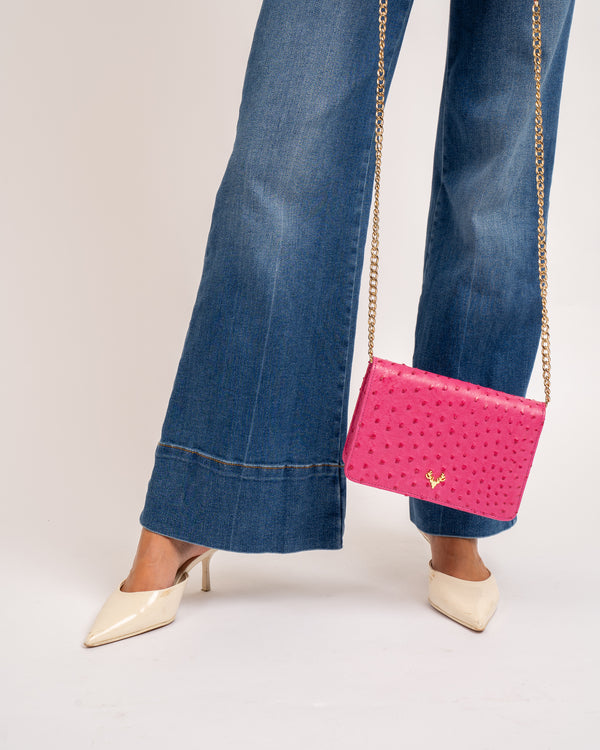 Ash Minibag Ostrich--New!