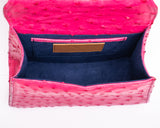 Jessica Mini Ostrich Top Handle