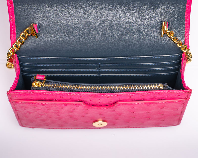 Ash Minibag Ostrich--New!