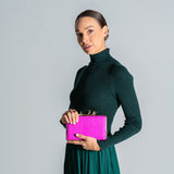 Python Antler Box Clutch--In Stock Colors