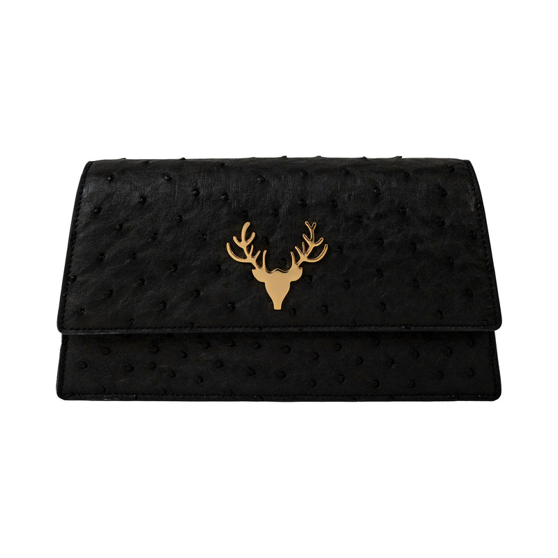 Ri Clutch Ostrich--Special Order Colors