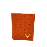 Folding Ostrich Card Case