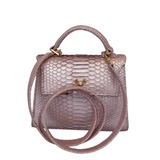 Jessica Mini Python Top Handle--In Stock Colors