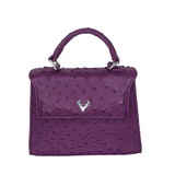Jessica Mini Ostrich Top Handle--In Stock Colors