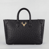Ostrich Mackie Tote--Special Order
