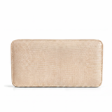 The Box Clutch: Lizard Embossed