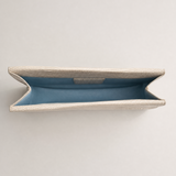 The Slim Clutch: Lizard Embossed