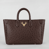 Ostrich Mackie Tote--Special Order