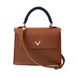 Jessica Mini Leather and Python Top Handle--Special Order Colors