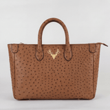 Ostrich Mackie Tote--Special Order
