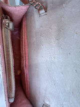 Cloud Grey Ash Minibag Ostrich--Final Sale