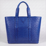 The Riomar Tote Large: Crocodile Embossed
