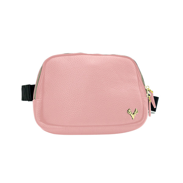 Beckley Leather Belt Bag Light Pink--Final Sale