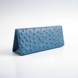 The Slim Clutch: Ostrich Embossed
