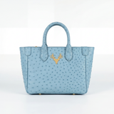 Ostrich Midi Mackie Tote--Special Order