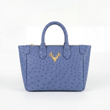 Ostrich Midi Mackie Tote--Special Order