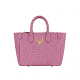 Ostrich Midi Mackie Tote--Special Order
