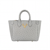 Ostrich Midi Mackie Tote--Special Order