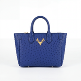 Ostrich Midi Mackie Tote--Special Order