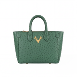 Ostrich Midi Mackie Tote--Special Order