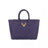 Ostrich Midi Mackie Tote--Special Order