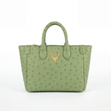 Ostrich Midi Mackie Tote--Special Order