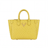 Ostrich Midi Mackie Tote--Special Order