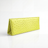 The Slim Clutch: Ostrich Embossed